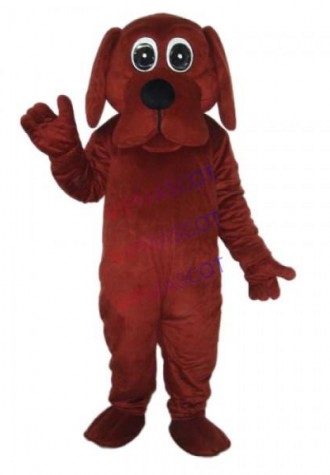 Rooney Brown Dog Mascot Adult Costume Online