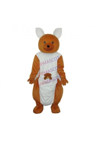 Long-feet Kangaroo Plush Mascot Adult Costume
