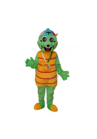 Golden Pig Mascot Adult Costume