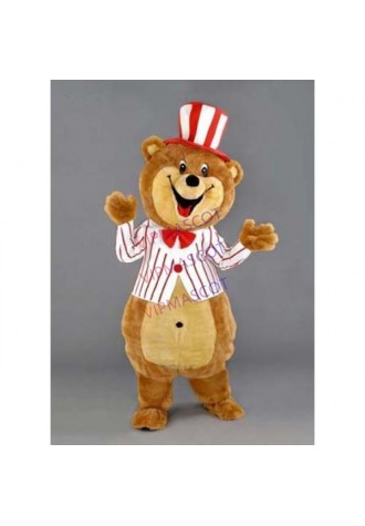 Happy Bear Costume Mascot