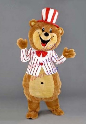 Happy Bear Costume Mascot