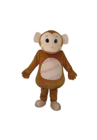 Cheap Big Head Monkey Mascot Adult Costume