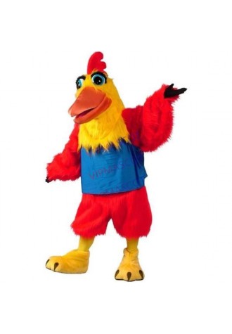 Rooster Mascot Costume 