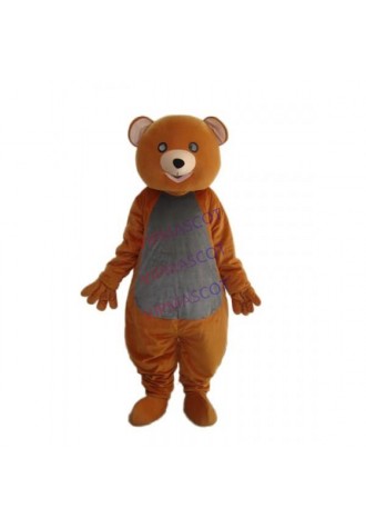 Brown Teddy Bear Mascot Adult Costume Online