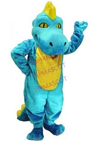 Turquoise Dinosaur Lightweight Mascot Costume Online