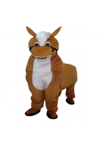 Small Brown Horse Mascot Adult Costume Online