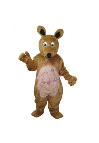 Long Hair brown Kangaroo Mascot Adult Costume Online