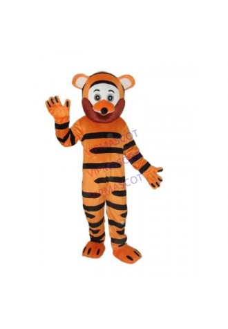 Old Version Tiger Mascot Adult Costume
