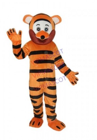 Old Version Tiger Mascot Adult Costume