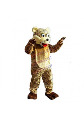 Lucky Tiger Mascot Adult Costume