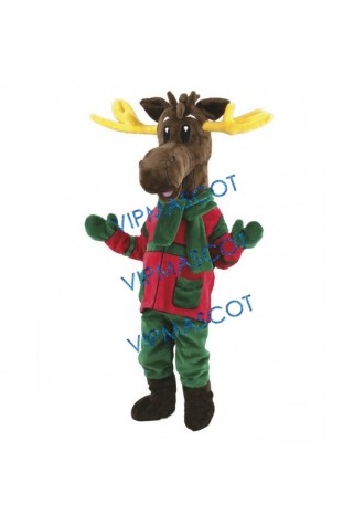 Christmas Reindeer Mascot Costume