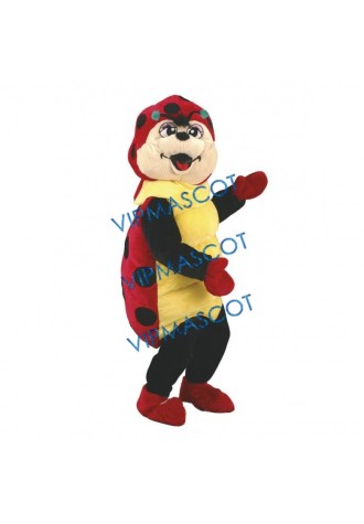 Ladybug Happy Mascot Costume