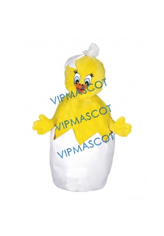 Cute Friendly Chick Mascot Costume