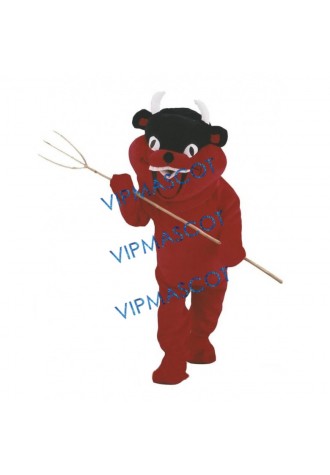 Happy Devil Mascot Costume