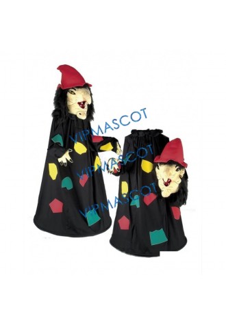 Witch Mascot Costume Free Shipping