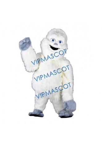 Long Plush Yeti Mascot Costume