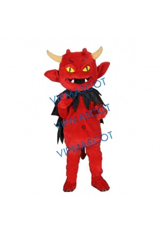 Red Devil Mascot Costume
