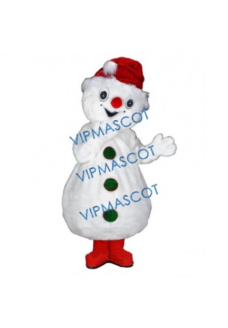 Christmas Snowman Mascot Costume