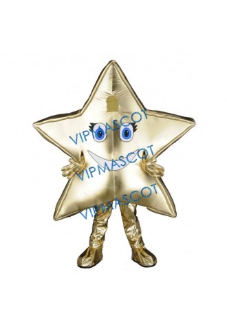 Happy Star Mascot Costume