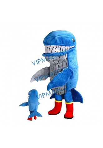 Whale Mascot Costume Free Shipping