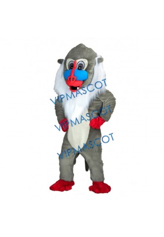 Gray Monkey Mascot Costume