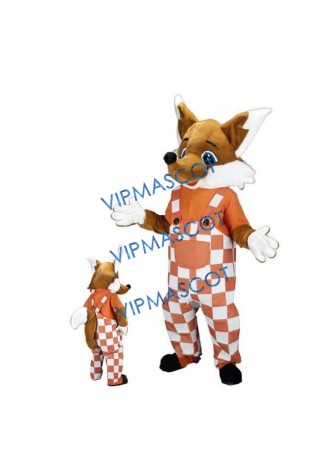 Cute Fox Mascot Costume