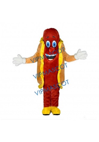 Hot Dog Mascot Costume