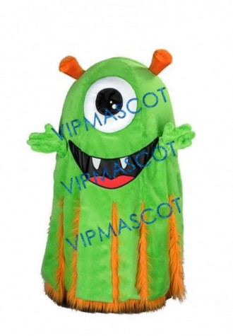 Green Martian Mascot Costume