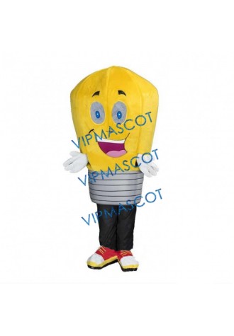 Bulb Mascot Costume  costume