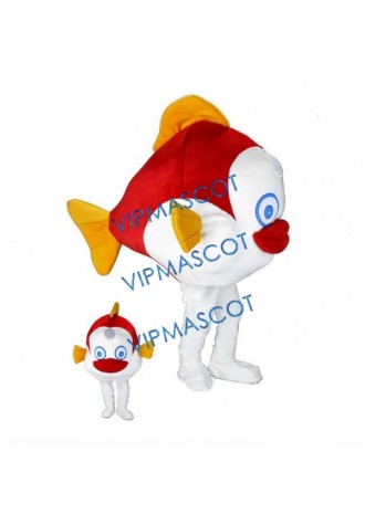 Robust fish Mascot Costume High Quality