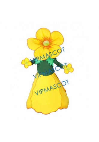 Cute Flowers Mascot Costume