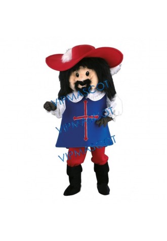 Musketeer Porthos mascot costume