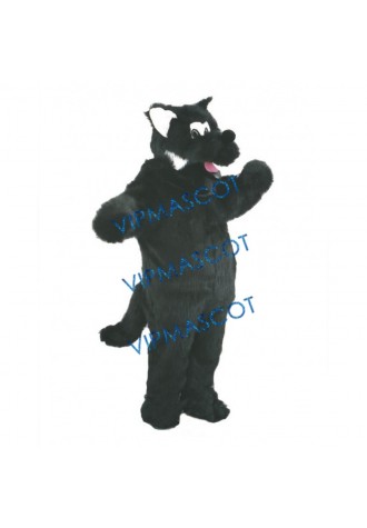 Cute Wolf Mascot Costume