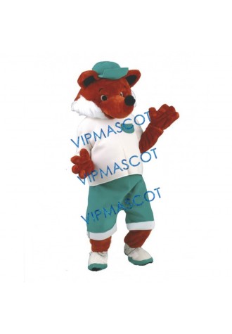Happy Fox Mascot Costume