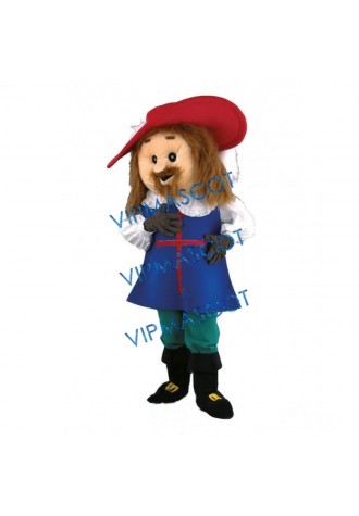 Musketeer D Artagnan Mascot Costumes