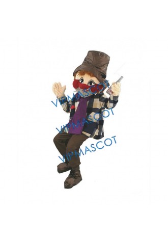 Stuffed men Mascot Costume