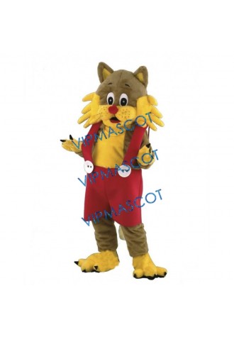 Cute Friendly Cat Mascot Costume