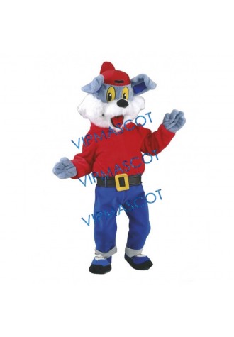Cute Friendly Dog Mascot Costume