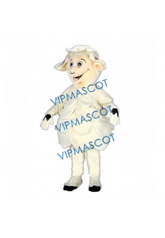 White Sheep mascot costume