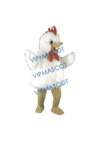 White Chicken Mascot Costume