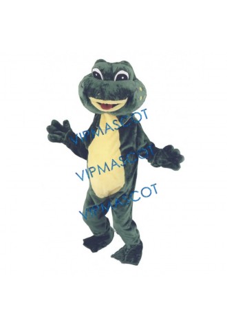 Green Frog Mascot Costume