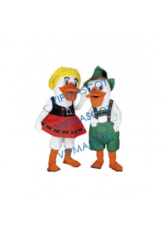 Cute Duck Mascot Costume