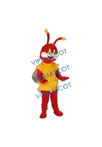 Dragonfly Happy Mascot Costume