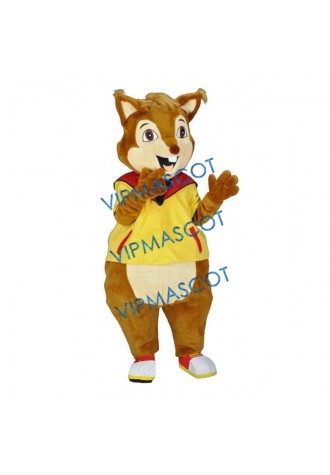 Fox Happy Mascot Costume