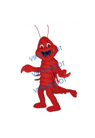Happy Lobster Mascot Costume