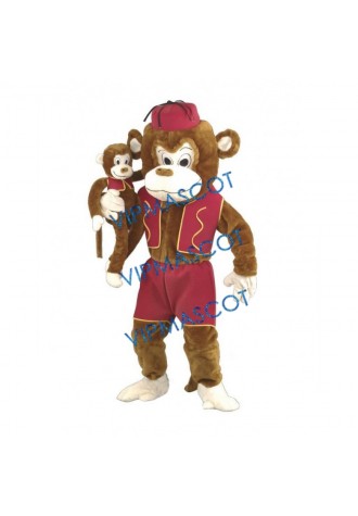 Happy Monkey Mascot Costume