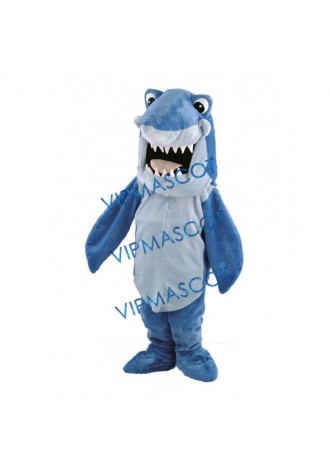 Sharp Teeth Shark Mascot Costume