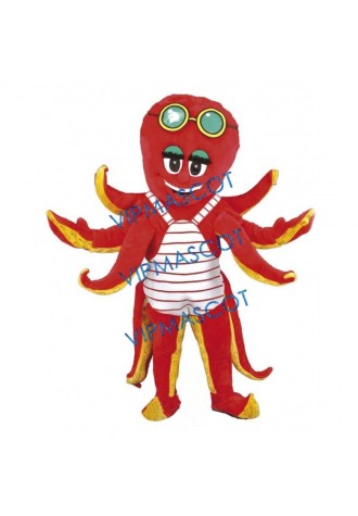 Cute Octopus Mascot Costume
