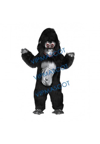Long Plush Gorilla Mascot Costume