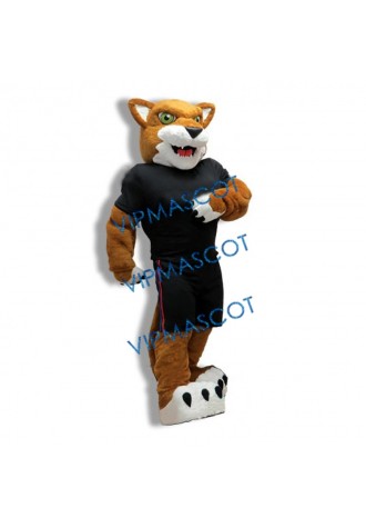 College Cougar Mascot Costume